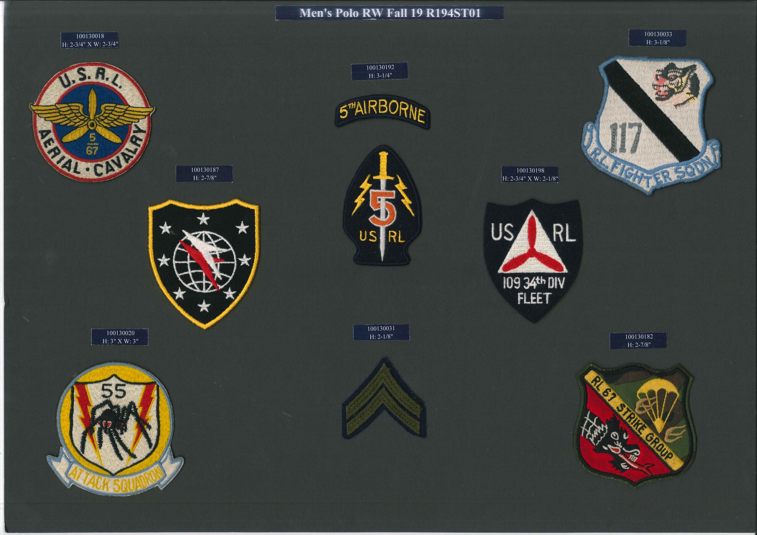 Men_s Polo RW Fall 19 R194ST01