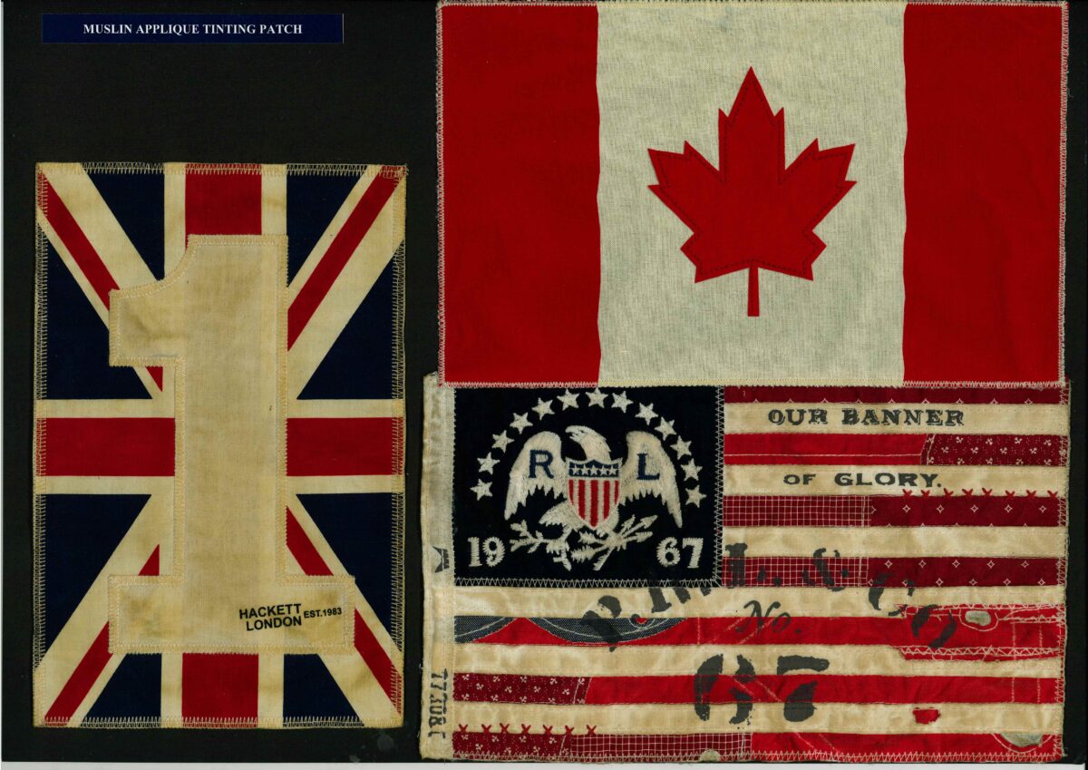 Muslin Applique Tinting patch