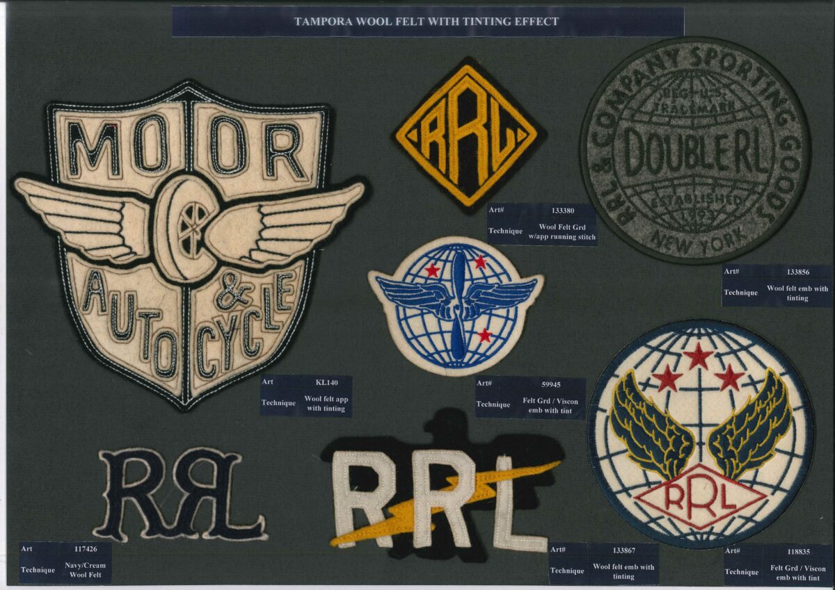 Tampora Wool Felt withTinting Effect