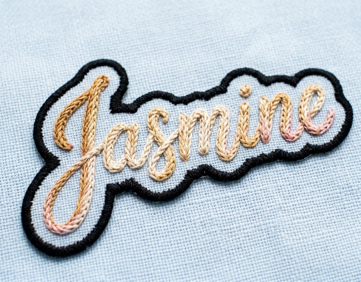 Chain stitch Embroidery​